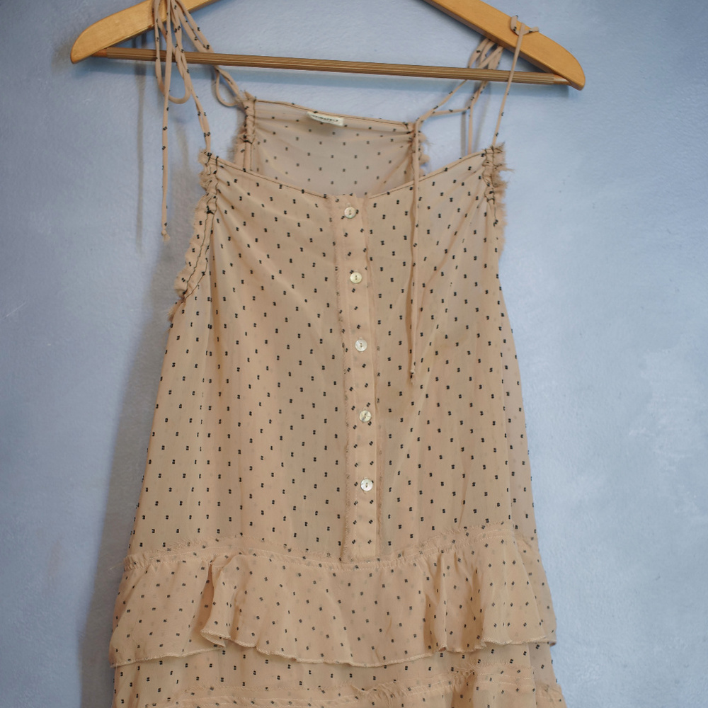 xs Free people sheer baby doll dress